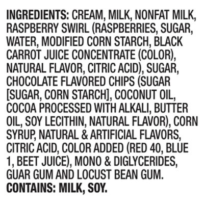 Hood New England Creamery Martha's Vineyard Black Raspberry Ice Cream - 1 Quart - Image 5