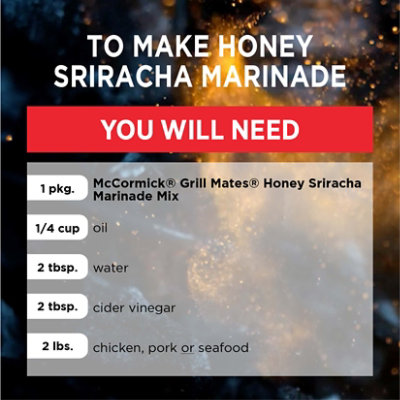 McCormick Grill Mates Honey Sriracha - 1 Oz - Image 3