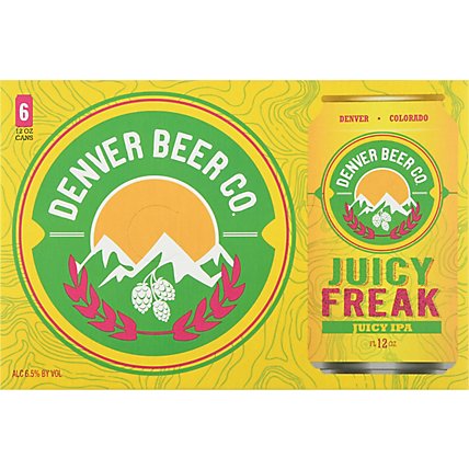 Denver Juicy Freak In Cans - 6-12 Fl. Oz. - Image 2