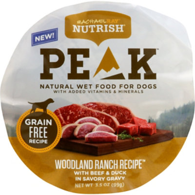 rachael ray peak wet dog food