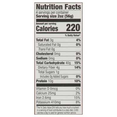 O Organic Pasta Fusilli Chickpea - 8 Oz - Image 3