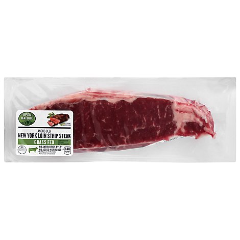 Open Nature Beef New York Loin Strip Steak Boneless - 0.75 Lbs