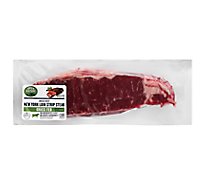 Open Nature Beef New York Loin Strip Steak Boneless - 0.75 Lbs