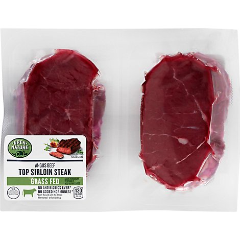 Open Nature Beef Top Sirloin Steak Boneless - 1 Lbs