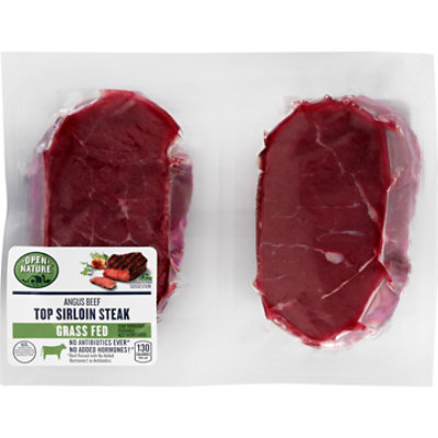 Open Nature Beef Top Sirloin Steak Boneless - 1 Lb - Image 1