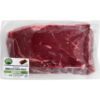 Open Nature Beef Chuck Roast Boneless - 2.25 Lbs