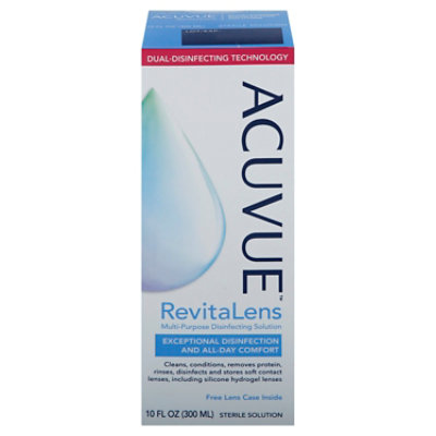 ACUVUE Revitalens Disinfecting Solution Multipurpose - 10 Fl. Oz. - Image 3