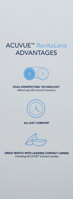 ACUVUE Revitalens Disinfecting Solution Multipurpose - 10 Fl. Oz. - Image 5