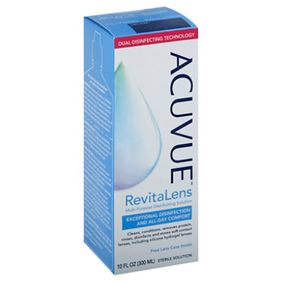 ACUVUE Revitalens Disinfecting Solution Multipurpose - 10 Fl. Oz.