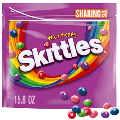 Skittles Wild Berry Chewy Candy Sharing Size Bag - 15.6 Oz