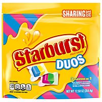 Starburst Fruit Chews Chewy Candy Flavor Duos Stand Up Pouch - 12.5 Oz - Image 3