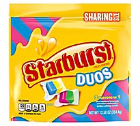 Starburst Fruit Chews Chewy Candy Flavor Duos Stand Up Pouch - 12.5 Oz