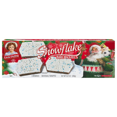 Little Debbie Snowflake Brownies Fam Pac - 10.17 Oz - Image 1