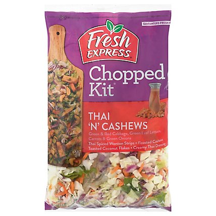 Fresh Express Thai N Cashew Chopped Salad Kit - 11.7 Oz - Image 1