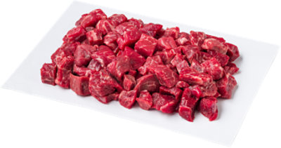 Open Nature Beef Stew Meat Boneless - 1.25 Lbs