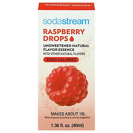 SodaStream Fruit Drops Raspberry - 1.36 Fl. Oz. - Image 3