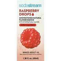 SodaStream Fruit Drops Raspberry - 1.36 Fl. Oz. - Image 2