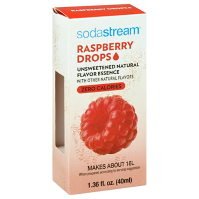 SodaStream Fruit Drops Raspberry - 1.36 Fl. Oz.