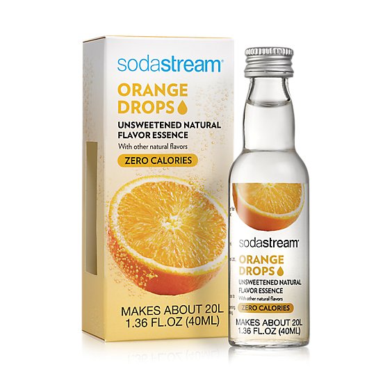 SodaStream Fruit Drops Orange - 1.36 Fl. Oz.