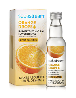 SodaStream Fruit Drops Orange - 1.36 Fl. Oz.