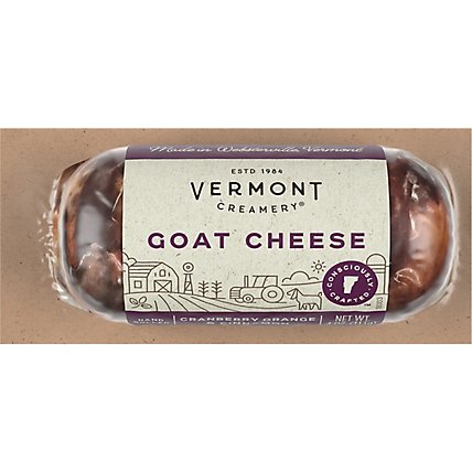 Vermont Creamery Goat Cheese Cranberry Orange Cinnamon - 4 Oz - Image 1