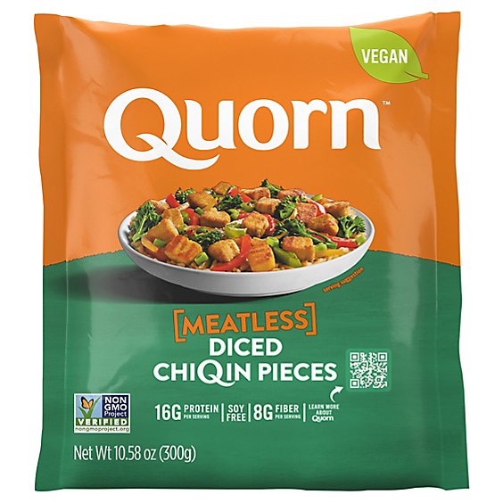 Quorn Meatless Pieces Vegan - 10.58 Oz