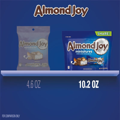 ALMOND JOY Miniatures Coconut and Almond Chocolate Candy Share Pack - 10.2 Oz - Image 5