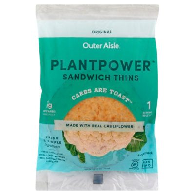 Outer Aisle Gourmet Thins Cauliflower - 6.75 Oz - Randalls