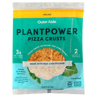 Outer Aisle Gourmet Crust Pizza Cauliflo 5 Oz Randalls