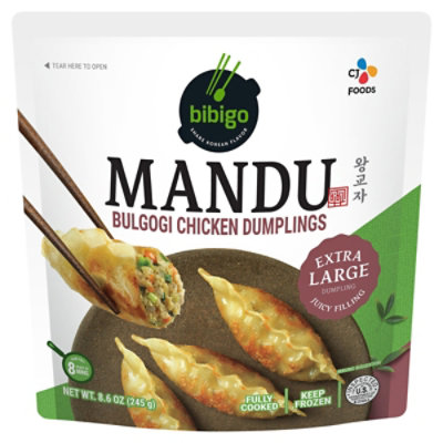 Bibigo MANDU Bulgogi Chicken Dumplings - 8.6 Oz - Image 1