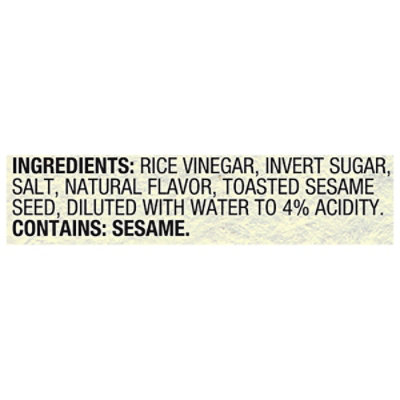 NAKANO Toasted Sesame Rice Vinegar - 12 Oz - Image 3