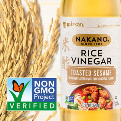 NAKANO Toasted Sesame Rice Vinegar - 12 Oz - Image 5