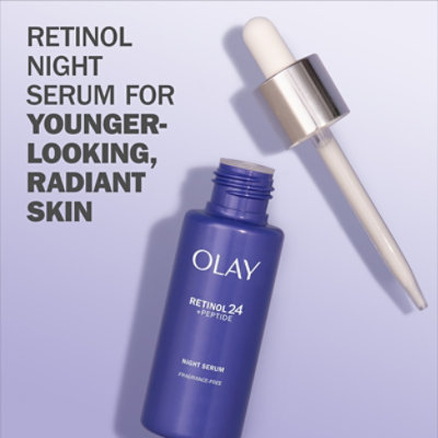 Olay Regenerist Retinol24 Night Serum Fragrance Free - 1.3 Fl. Oz. - Image 3