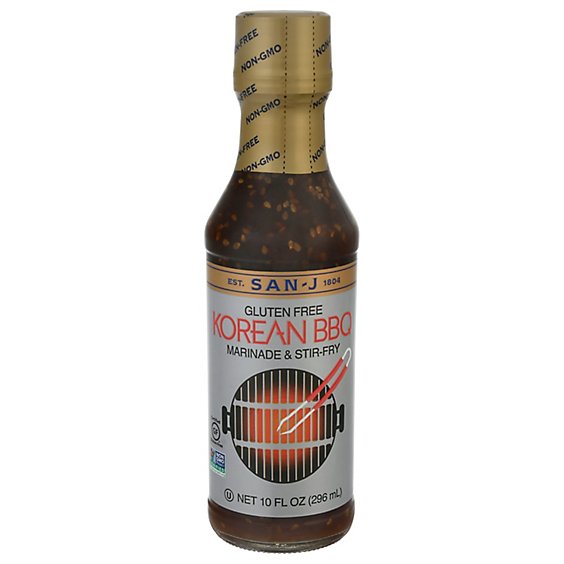 San J Sauce Korean Bbq Stir Fry - 10 Oz