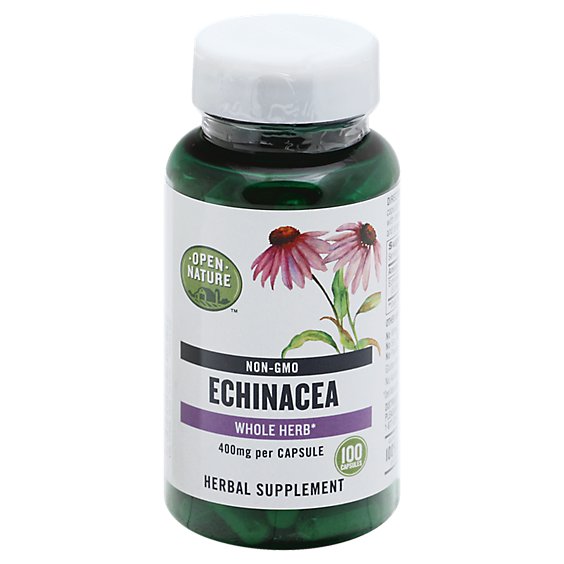 Open Nature Supplement Echinacea 400 Mg - 100 Count