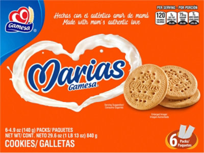 Gamesa Marias Cookies - 6-4.9 Oz - Image 6