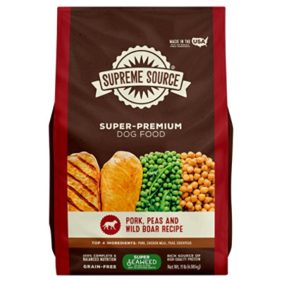 Supreme Source Pork Peas And Wild Boar Grain Free Dog Food - 11 Lb - Image 1