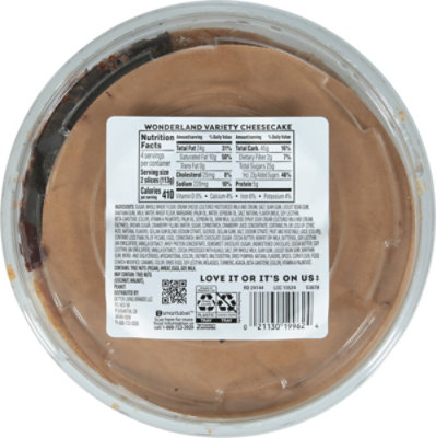 Overjoyed/Signature Select Wonderland Variety Cheesecake 6 In - 16 Oz - Image 5