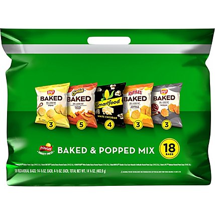 Frito Lay Snacks Baked And Popped Mix Variety 14.25 Oz - 18 Count - Image 2