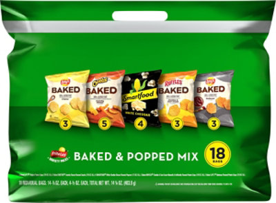 Frito Lay Snacks Baked And Popped Mix Variety 14.25 Oz - 18 Count - Image 2