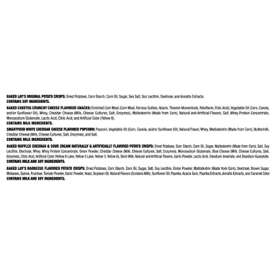 Frito Lay Snacks Baked And Popped Mix Variety 14.25 Oz - 18 Count - Image 5