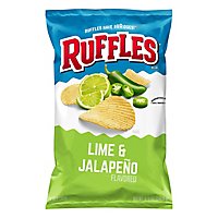 Ruffles Potato Chips Lime & Jalapeno - 8.5 Oz - Image 3