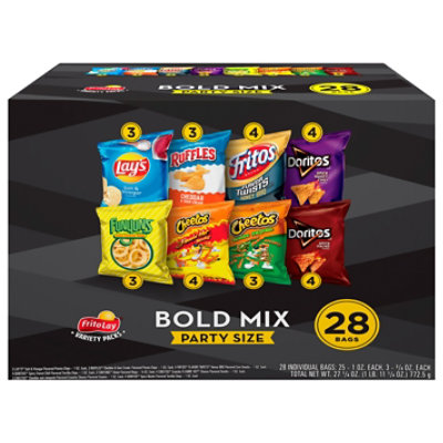 Chex Mix, Bold Party Blend, Count 8 (3.75 oz) - Snacks / Grab