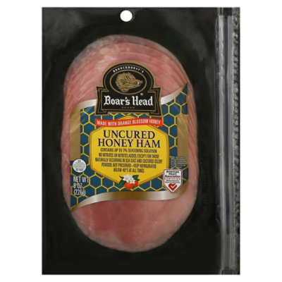 Boars Head Ham Sliced Uncured Honey - 8 Oz - Image 2