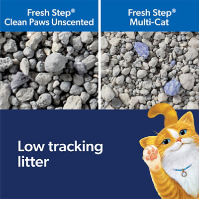 Fresh step clean paws cat litter best sale