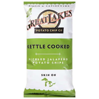 Great Lakes Pickled Jalapeno Chips - 8 Oz - Image 1