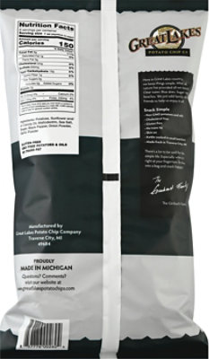 Great Lakes Salt Pepper Onion Chips - 8 Oz - Image 6