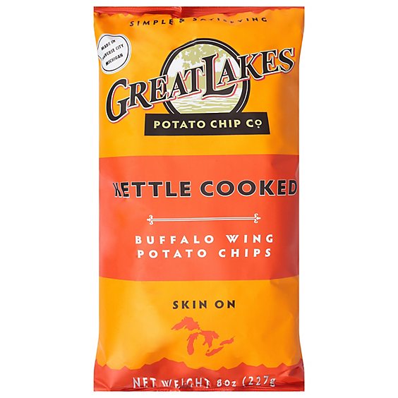 Great Lakes Buffalo Wing Chips - 8 Oz