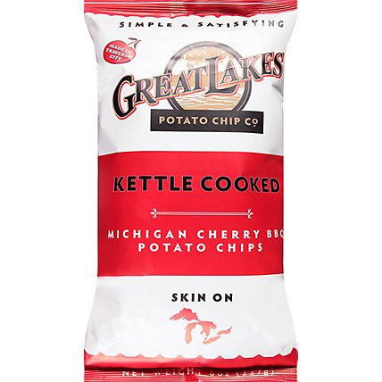 Great Lakes Mi Cherry Bbq Chips - 8 Oz - Image 2