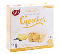 Katz  Cupcakes Lemon Creme Gf - 7 Oz